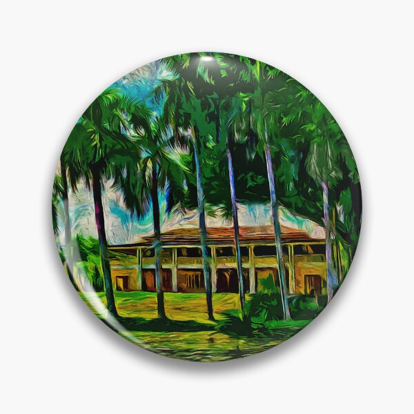 Item preview, Bonnet House Museum and Gardens in Fort Lauderdale, Florida - digital painting designed and sold by NickoPrints.