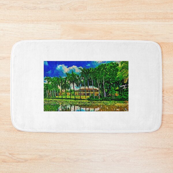 Item preview, Bonnet House Museum and Gardens in Fort Lauderdale, Florida - digital painting designed and sold by NickoPrints.