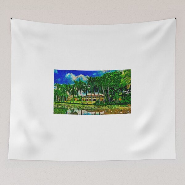 Item preview, Bonnet House Museum and Gardens in Fort Lauderdale, Florida - digital painting designed and sold by NickoPrints.