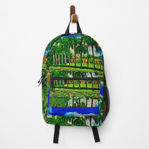Item preview, Bonnet House Museum and Gardens in Fort Lauderdale, Florida - digital painting designed and sold by NickoPrints.