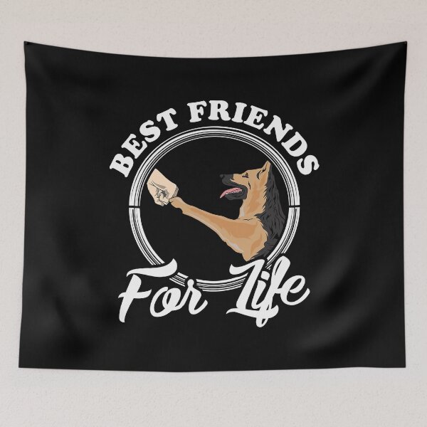 Item preview, Best Friends For Life German Shepherd Lover Gifts designed and sold by PerkinsAarav.