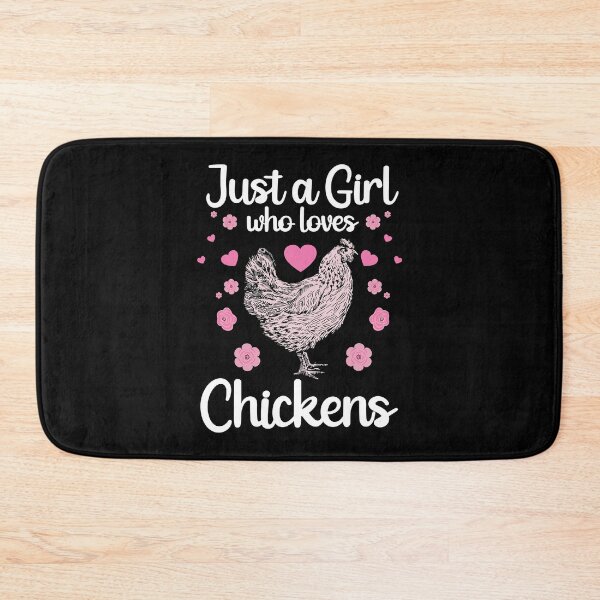 Item preview, Just A Girl Who Loves Chickens Funny Girl Chicken For Chicken Lover designed and sold by davetmccall.