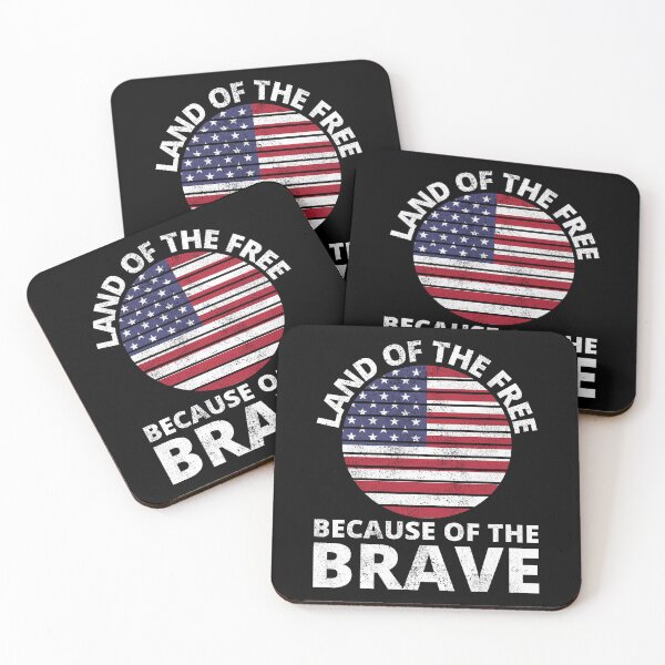 Item preview, Land of the Free Because of the Brave , Memorial day Idea designed and sold by FNStuff.