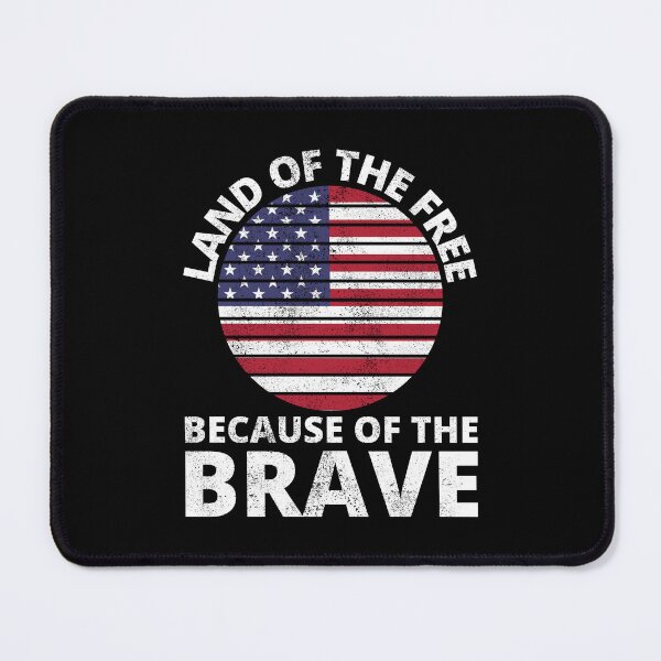 Item preview, Land of the Free Because of the Brave , Memorial day Idea designed and sold by FNStuff.