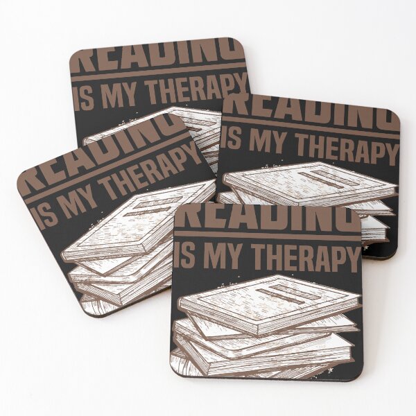 Item preview, Reading is my therapy T-Shirt designed and sold by CourtneyKiely1.