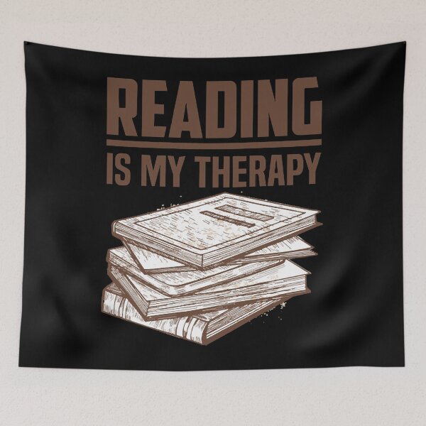 Item preview, Reading is my therapy T-Shirt designed and sold by CourtneyKiely1.