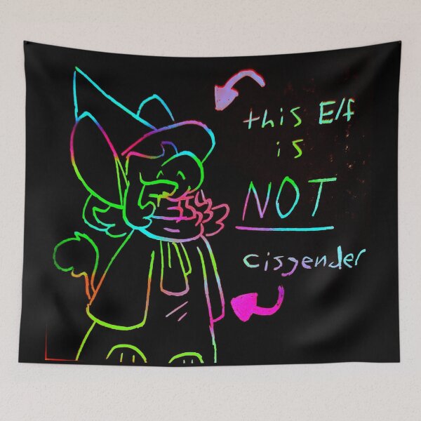 Item preview, This Elf is NOT Cisgender designed and sold by LichesGetStitches.