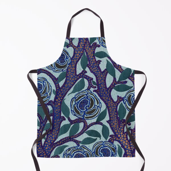 Item preview, Flower Market , retro, vintage, blue, abstract, art deco,  art nouveau,  floral, flower, museum, aesthetic, exhibition, fresh,  designed and sold by Tamas Das.