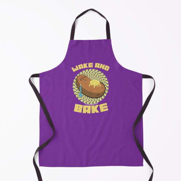 Item preview, Wake and bake stoner baked potato with bong optical illusion 1 designed and sold by YomeHayin.