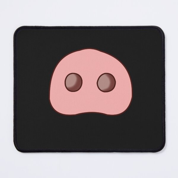 Item preview, white pig nose - white cow nose Sticker designed and sold by SabrinaBacke.