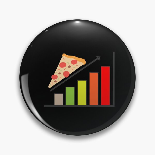 Artikelvorschau, Inflationspreisdiagramm für Lebensmittel - Pizza entworfen und verkauft von ProtonProject.