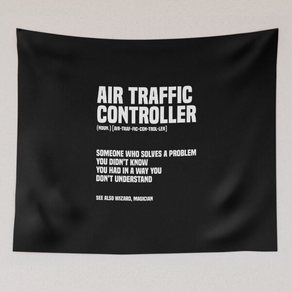 Item preview, Funny Air Traffic Controller An Airplane Runway Aviation ATC designed and sold by Nessshirts.