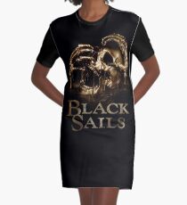Black Sails II Graphic T-Shirt Dress