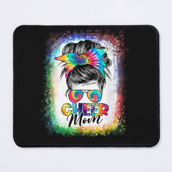 Item preview, Bleached Cheer Mom Messy Bun Hair Sunglasses Tye Die  designed and sold by bixanh14436.