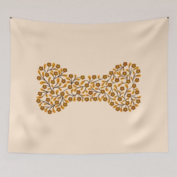 Item preview, Floral Bone | Brown designed and sold by RebeccaFlaherty.