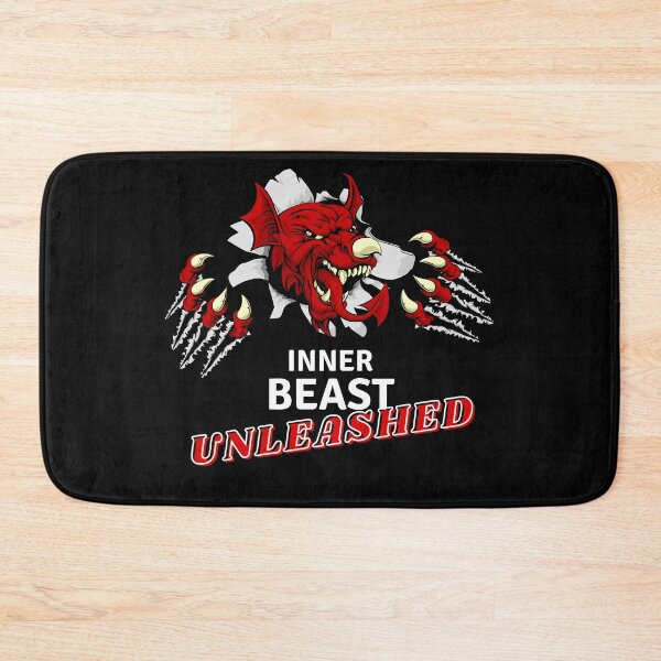 Item preview, Inner Beast Unleashed Slogan Design designed and sold by CreativNode.