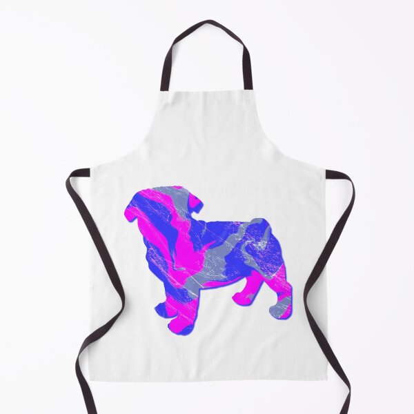 Item preview, I Love My Pug Dog Cute Hot Pink Silhouette designed and sold by AMSonArt.