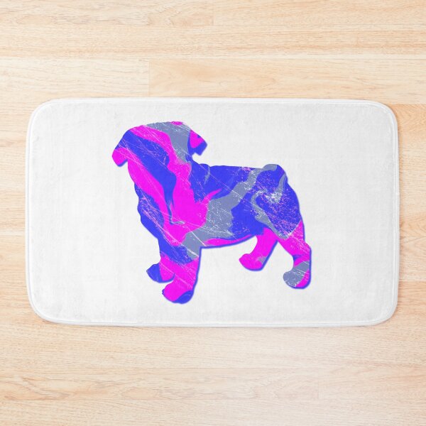 Item preview, I Love My Pug Dog Cute Hot Pink Silhouette  designed and sold by AMSonArt.
