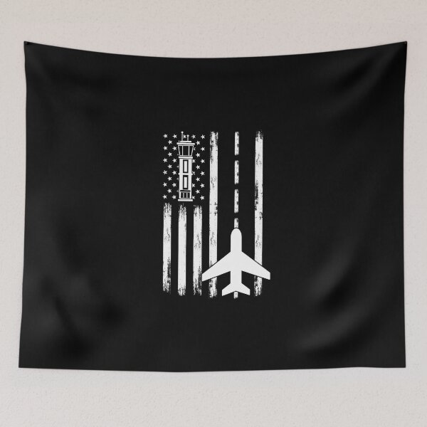 Item preview, Air Traffic Controller Patriotic Airplane Aviation For ATCs designed and sold by Nessshirts.