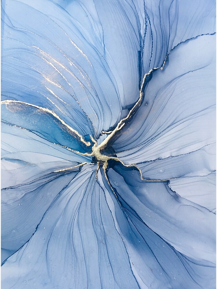 Aperçu 2 sur 2. Carte postale avec l'œuvre Iris créée et vendue par ElodieVernetArt.