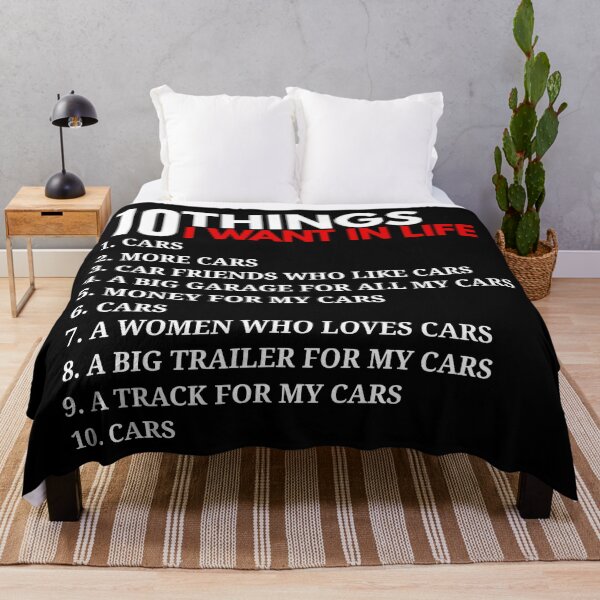 Item preview, 10 Things I Want In Life Cars Gift for Car Lovers Funny designed and sold by Georgiodaccache.