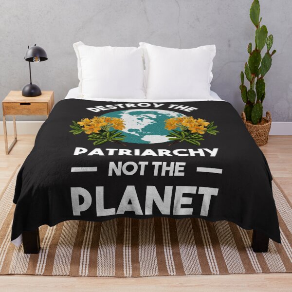 Item preview, Destroy The Patriarchy Not The Planet Classic designed and sold by MikeKelly.