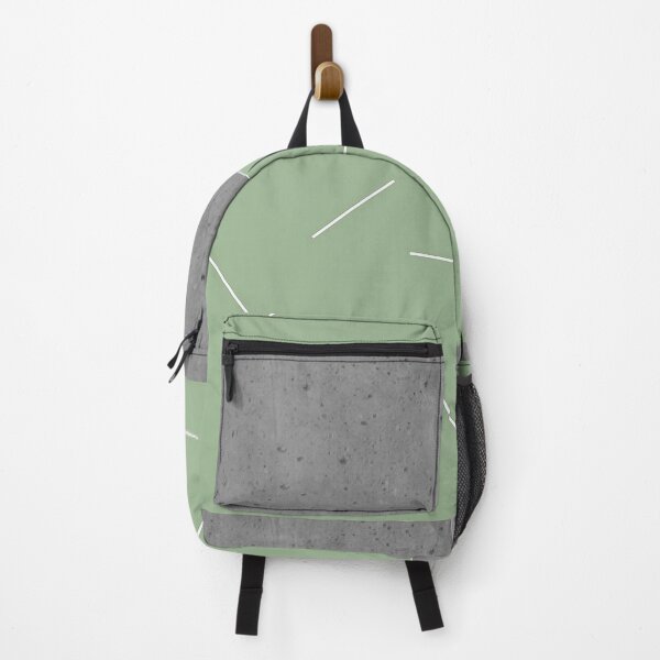 Item preview, Sage green with white streaks and gray concrete designed and sold by Ninaeva.