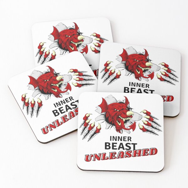 Item preview, Inner Beast Unleashed Slogan Design  designed and sold by CreativNode.