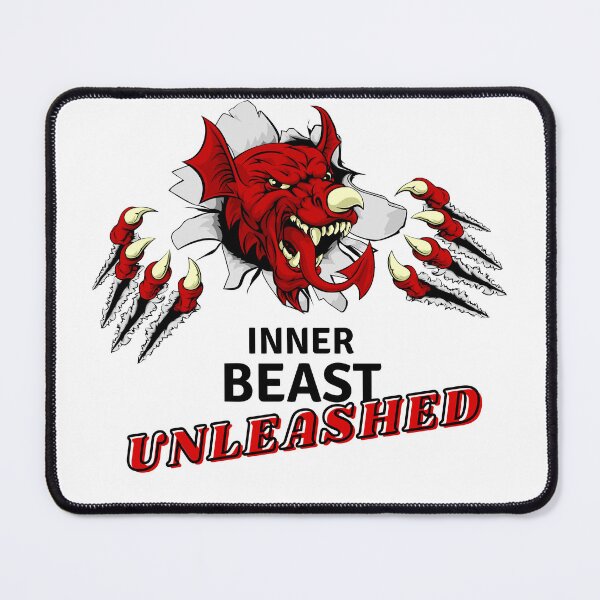 Item preview, Inner Beast Unleashed Slogan Design  designed and sold by CreativNode.