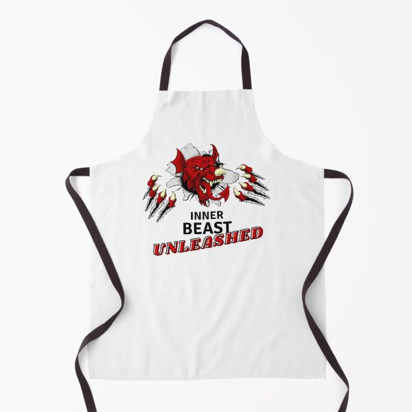 Item preview, Inner Beast Unleashed Slogan Design designed and sold by CreativNode.