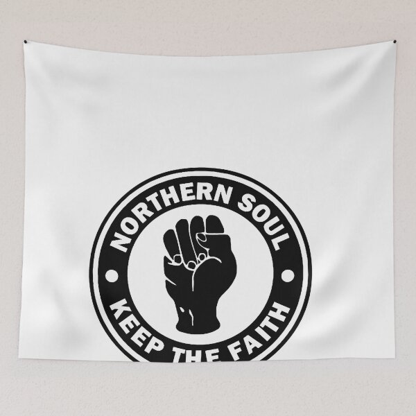 Item preview, Northern Souls Keep The Faith Logo designed and sold by LeonardB7.