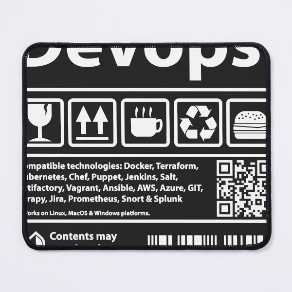Item preview, Devops Barcode Classic designed and sold by MikeKelly.