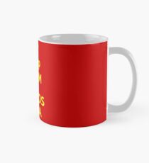 Taza Mantenga la calma y Vamos Rafa