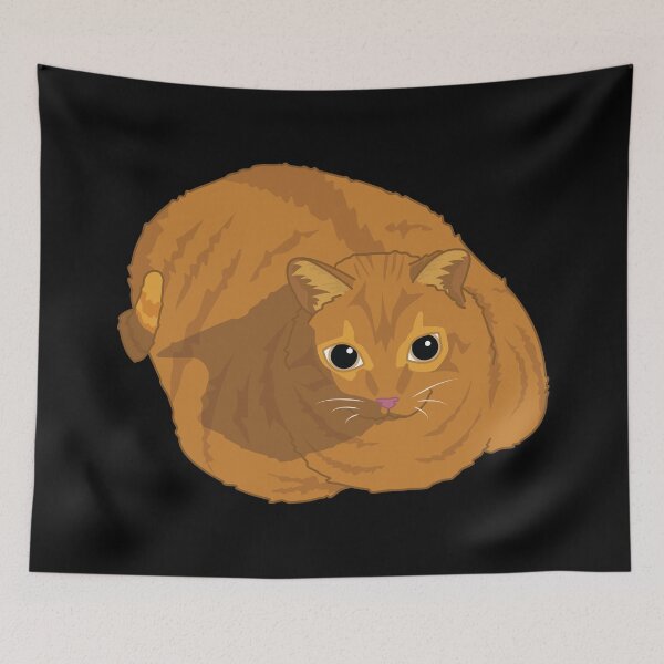 Item preview, Gwa gwa - Potato Cat (on black) designed and sold by Rzera-.
