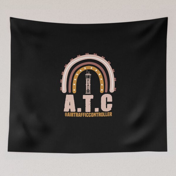 Item preview, Bohemian Rainbow Air Traffic Control Tower For Aviation ATC designed and sold by Nessshirts.