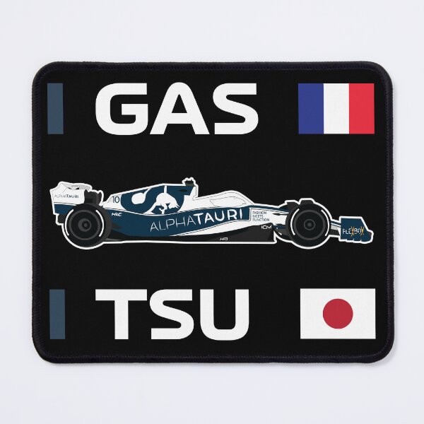 Item preview, Alpha F1 Team racing car 2022 AT03 Yuki Tsunoda Pierre Gasly  角田 裕毅  designed and sold by FormulaGTee1.