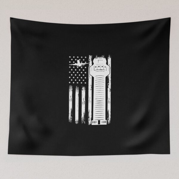Item preview, Patriot Air Traffic Control Tower For Flight Controller ATC designed and sold by Nessshirts.