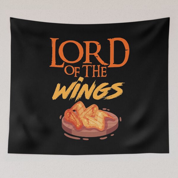 Item preview, Lord Of The Wings Funny Chicken Wings designed and sold by davetmccall.