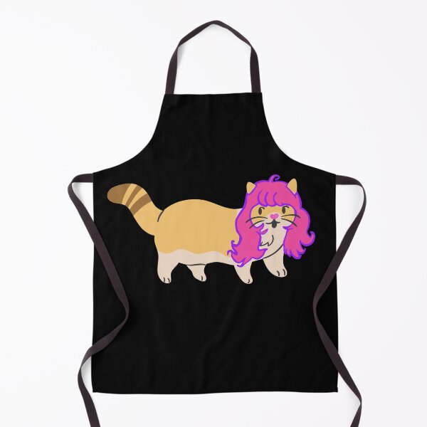 Item preview, Cat Wearing A Pink Wig designed and sold by wildjellybeans.