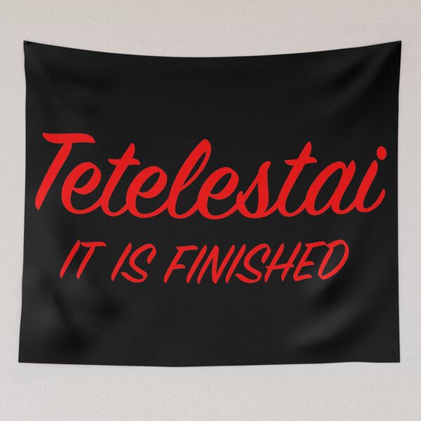 Item preview, Tetelestai designed and sold by plushism.