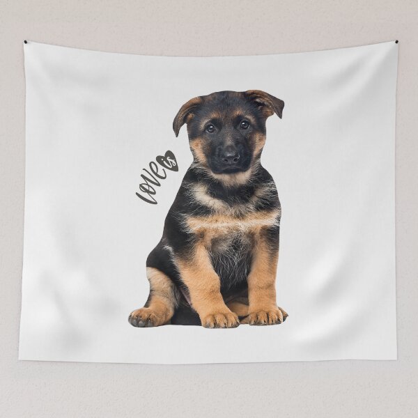 Item preview, Love Is German Shepherd Dog designed and sold by PerkinsAarav.