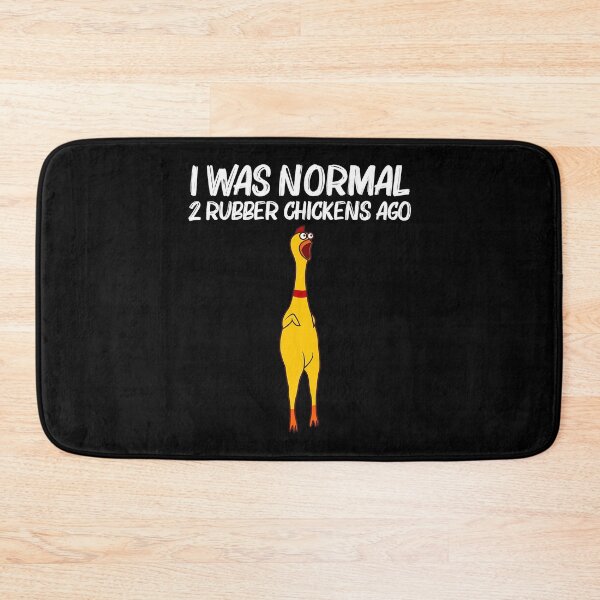 Item preview, I Was Normal 2 Rubber Chickens Ago Funny Rubber Chicken Gift Rubber Chicken Costume designed and sold by davetmccall.
