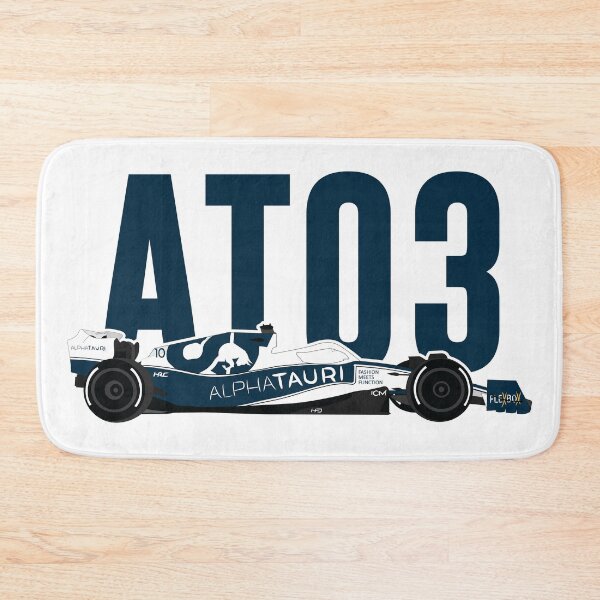 Item preview, F1 Team 2022 car AT03 drivers Pierre Gasly Yuki Tsunoda 角田 裕毅 Tauri F1 designed and sold by FormulaGTee1.