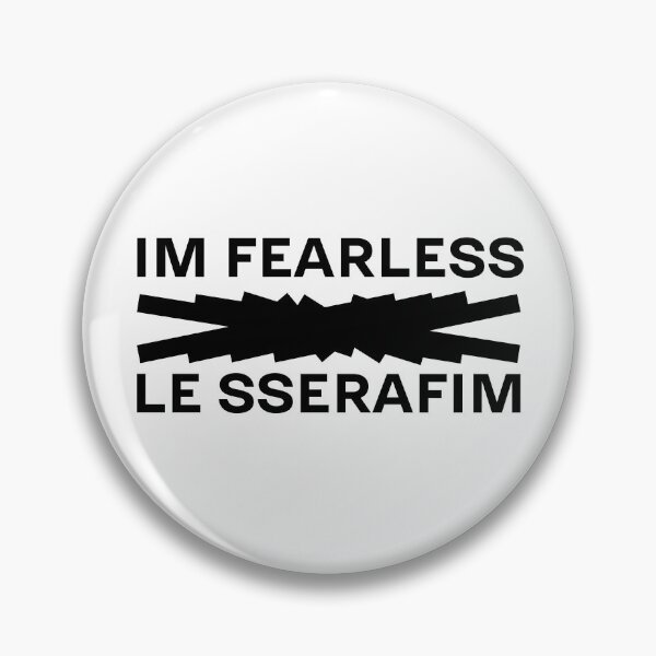 Item preview, LESSERAFIM LOGO - IM FEARLESS designed and sold by kpop-stuff.