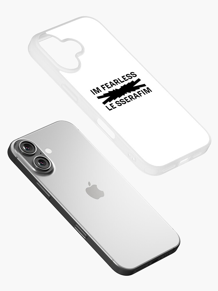 iPhoneアクセサリー LE SSERAFIM EASY Logo Case - Black Le sserafim lettering