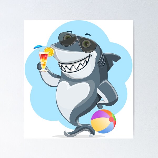 Item preview, Cool shark designed and sold by B-diverse.
