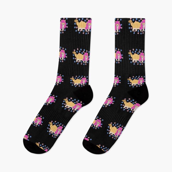 Item preview, Cat Wearing A Pink Wig With Flowers designed and sold by wildjellybeans.