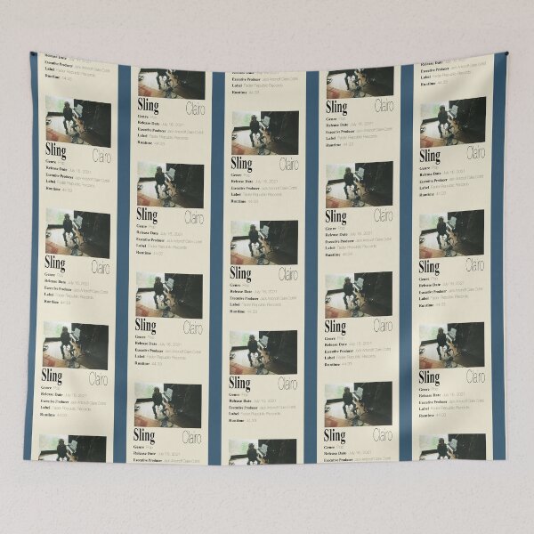 Item preview, Clairo Sling Poster   designed and sold by PaigeCreativeU.
