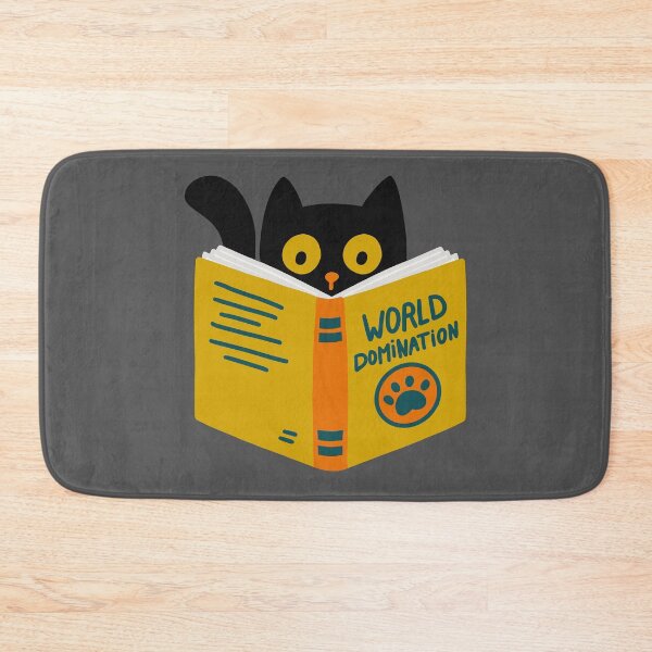Item preview, Cat Reading Book For Teacher Coaches Book Lovers and Librarian designed and sold by JokeGysen.