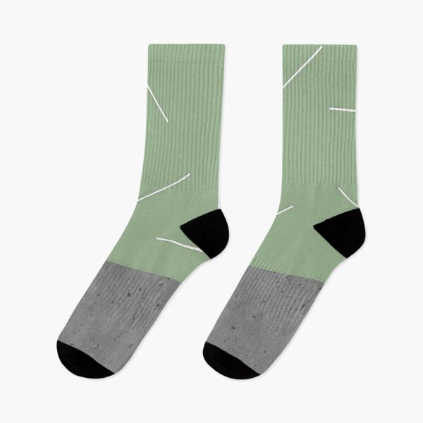 Item preview, Sage green with white streaks and gray concrete designed and sold by Ninaeva.
